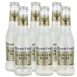 6 bottles of Fever Tree Ginger Beer