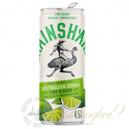 4 cans of Grainshaker Vodka Lime & Soda 4.5% ABV - BUY ONE GET ONE FREE