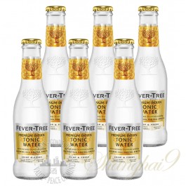 6 bottles of Fever Tree Indian Tonic Water