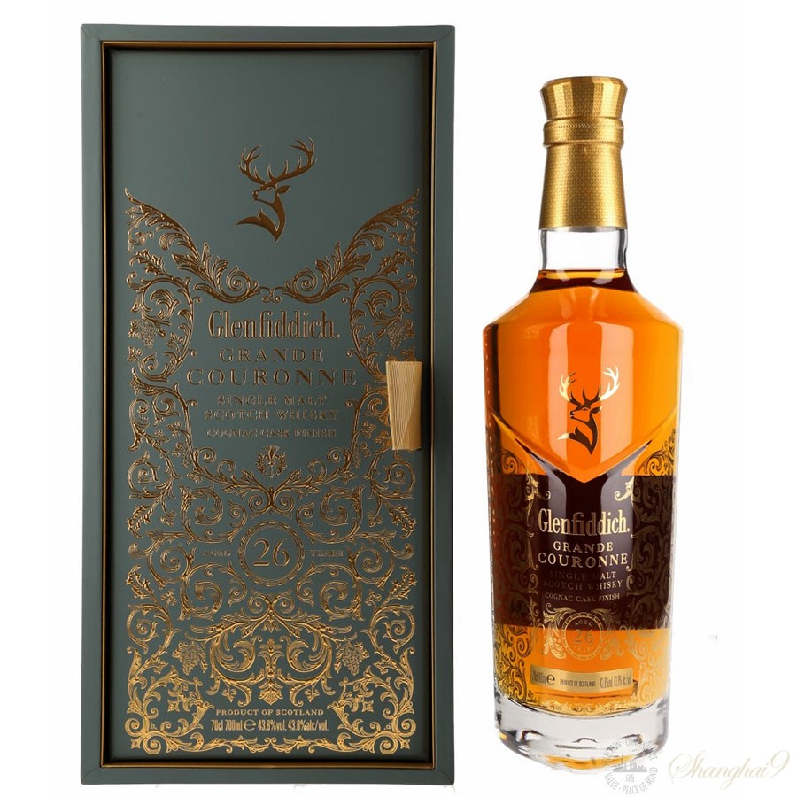 Glenfiddich Grande Couronne 26 Year Old Single Malt Scotch Whisky 700ml  Bottle