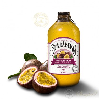One case of Bundaberg Passionfruit Sparkling Drink