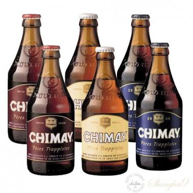 6 bottles of Chimay Mixed Pack