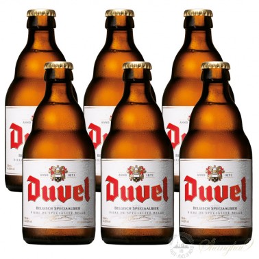6 bottles of Duvel