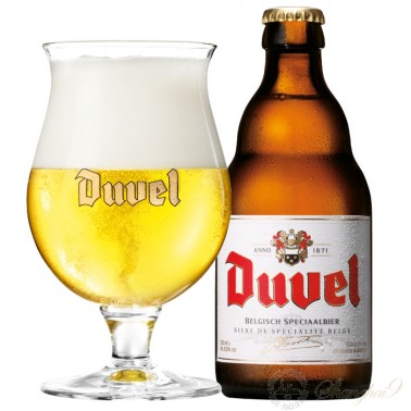 One case of Duvel + One Duvel Glass