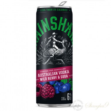 4 cans of Grainshaker Wild Berry & Soda 6% ABV