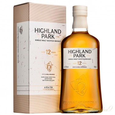 Highland Park 12 Year Old Single Isle of Orkney Malt Scotch Whisky