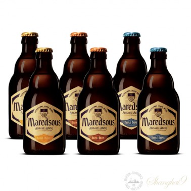 6 bottles of Maredsous Mixed Pack