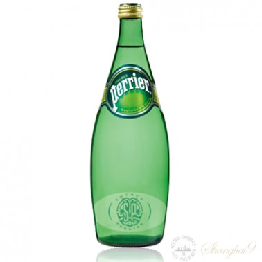 Perrier Sparkling Water (750ml x 12 Glass Bottles)
