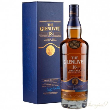 The Glenlivet 18 Year Old Single Speyside Malt Scotch Whisky