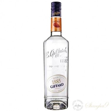 Giffard Creme de Cacao (White) Classic Liqueur
