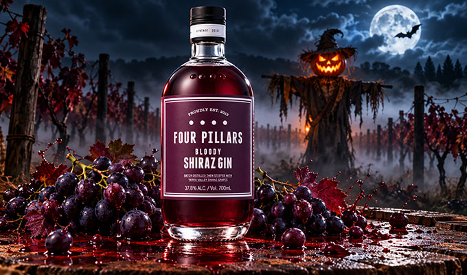 Four Pillars Bloody Shiraz Gin Halloween